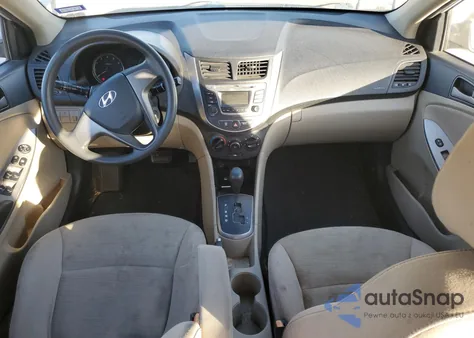 2017 Hyundai Accent Se z USA, uszkodzony, nr VIN KMHCT4AE1HU262633